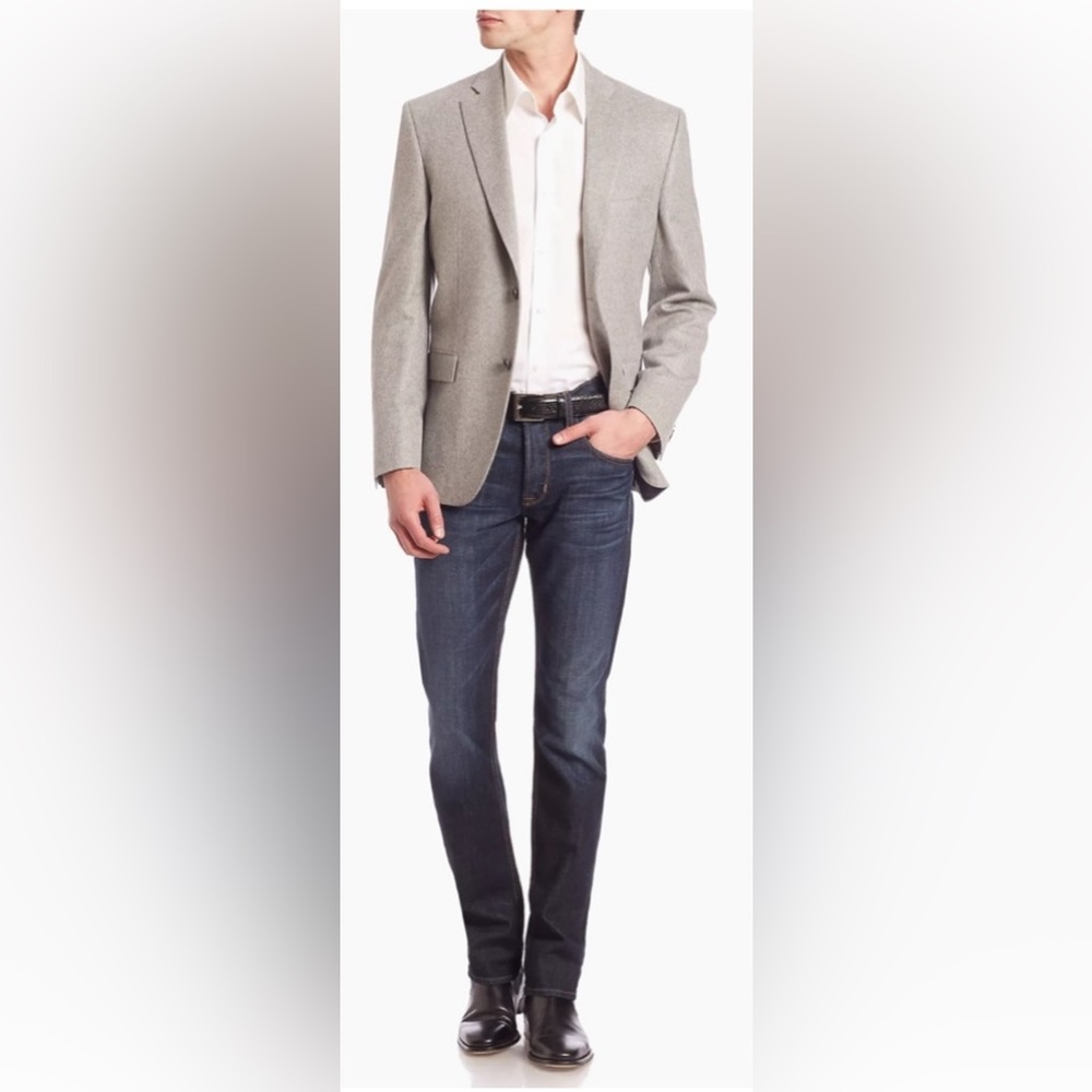 I Magnin Cashmere Sport Coat sz 42 R